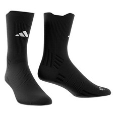 adidas 愛迪達 TENNIS CRW SOCK 襪子, 黑色, 1雙