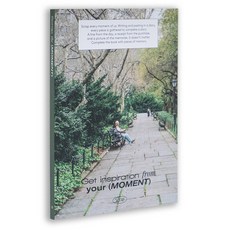 루카랩 스크랩 더 모먼트 노트, 01 파크 벤치 그리드, 1개