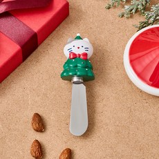 BUTTERSHOP 甜蜜聖誕樹牛奶貓奶油刀, 混合色, 1個