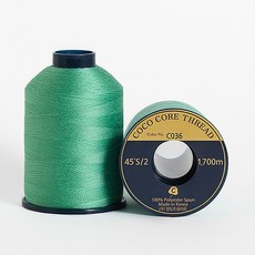 COTTONVILLE Coco Thread 優質縫紉線 45S/2 1700m, C036, 2入