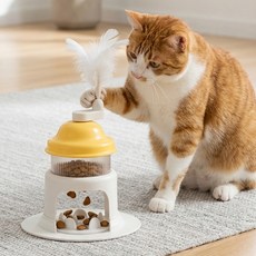 Happy Pets 旋轉式零食餵食玩具, 混色, 1個