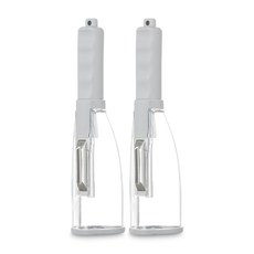 Cleanboss Doksooni蔬菜削皮器, 灰色, 2個