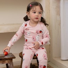 Cordi-i 兒童 Rabbit Berry 單層彈性內衣套裝