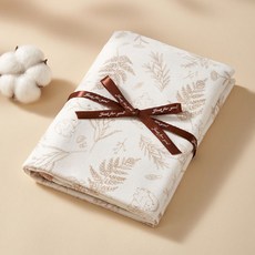 유아용 크림 컽싸개 블랭킷 이불, 토끼숲