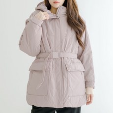 쥬시꾸뛰르 쥬시꾸띄르 여성용 퀼팅 소매 탈부착 점퍼