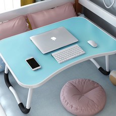 유스몰 접이식 일반 테이블 60 x 40 x 30 cm, 블루