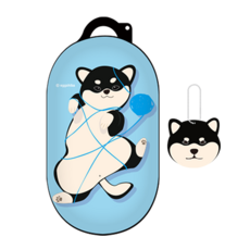 코쿼드 에구시바 러블리 하드 버즈 케이스 + 키링 케이스, 도와조바바