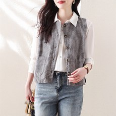 POPLARNC 女款Cricknina條紋背心 P26SPV011501