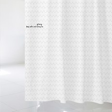 北歐風格浴簾 sc885+不鏽鋼掛鉤 12入+窗簾掛桿 白色, 混色