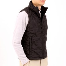 男款立領可壓縮絎縫背心 YDWM356