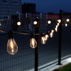 21C Trend 圓滾滾轉接器 屋頂 露營 陽台 戶外照明 圓形燈泡 20顆, 1個, 燈泡色