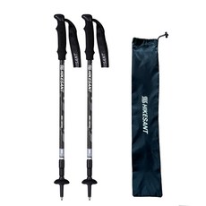 HIKESANT Hero 1版超輕量登山杖, 灰黑色, 2支