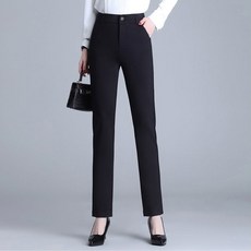 Elsso 女性日常直筒西裝褲