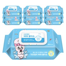 Jewelry 濕式衛生紙 掀蓋型, 70g, 60張, 10套