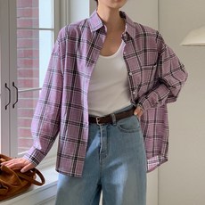 Sugarfun 女款 Wady Kain 格紋襯衫