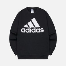 adidas 愛迪達 男款Essential Big Logo長袖大學T