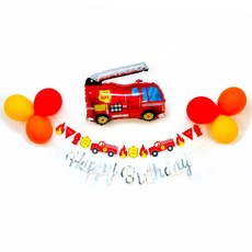 indi.k 出動消防車掛旗組, 1套, 混合顏色