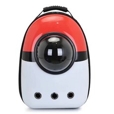 JINHO寵物現代太空船外出包, 13怪獸球紅