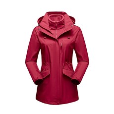 AOULS女款長絨毛層次保暖戶外夾克 #1896