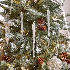 Modern House 物件裝飾品3件組, 亮粉水滴, L 15.5cm, L 19cm, L 22.5cm, 3個