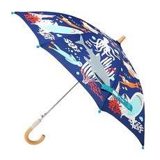 Jinystar 男童用 47 海底世界魔法變色雨傘 MUJSU10050