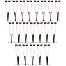 塑膠香檳杯 銀色, 1入, 20個, 180ml