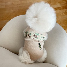 Grooming Dog 韓服造型寵物針織T恤, 混合顏色