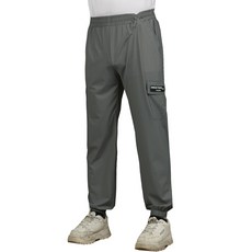 뉴이글 남성용 아이스 스판 조거 팬츠 HS-4477