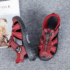 女款厚底運動短筒涼鞋