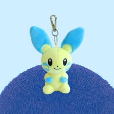 PoKeMoN 寶可夢 絨毛娃娃 負電拍拍, 8cm, 1個, 混色