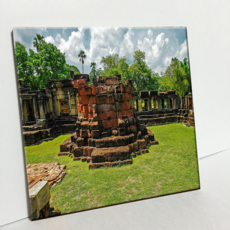 HTP 磁磚 C482 呵叻古石塔遺址, 燒製磁磚, 1個