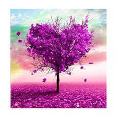 아이엠미니 DIY 명화그리기 별빛 무드등 패키지 30 x 40 cm, 퍼플트리, 1개