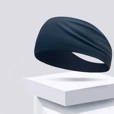 ELVEO 高級機能性運動髮帶, 3個, 海軍藍