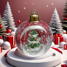 WOW PARTY KOREA 聖誕節管狀裝飾品, 聖誕樹, 1個