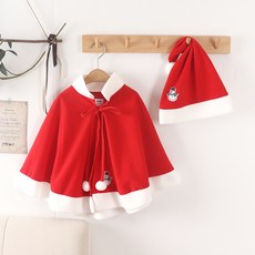 MyChew 高級聖誕斗篷 + 帽子組合