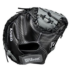 윌슨 A360 포수 미트 우투용 CM315, 블랙 + 그레이, 1개