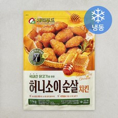 허니소이 순살치킨 (냉동), 1kg, 1개