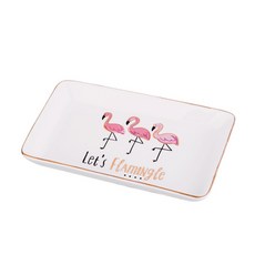 JHCompany 紅鶴方形收納托盤 L, 混色