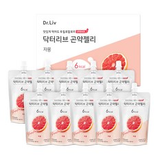Dr.Liv 葡萄柚果凍飲, 150g, 10包
