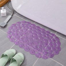 DAYSOY 貝殼造型防滑墊, 08 透明紫, 1個