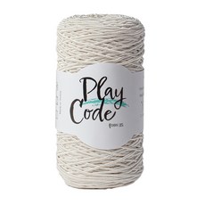yarna Play Code 編織線 200g, 1個, 17 白色