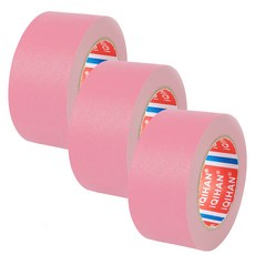 iQIHAN Dada 彩色紙膠帶 40mm x 20m, 淺粉色, 3個