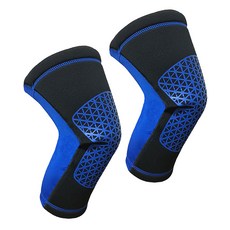 마켓A 러닝 배드민턴 무릎보호대 블루 2p, 1세트