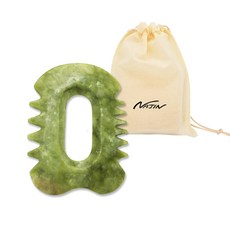 全身按摩握把式刮痧板 NJ040, 1個, 綠色