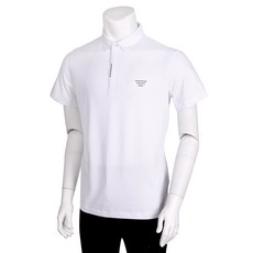 남성용 면혼방 솔리드 반팔 골프 카라티셔츠 CORM6610