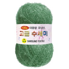 yarna 대용량 고급 수세미 뜨개실 100g, 163페일민트, 1개