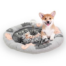 Deopllae Pet 銀河系小狗鼻托玩具 85 x 25 厘米, 灰色的, 1個