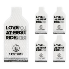 Two Plus Wine C 紅酒包裝夾鏈袋 18 x 41 cm, 透明, 5個