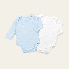 Uni FRIend 童款基本九分袖連身衣 2件組