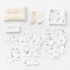 moms nature 嬰兒禮品組 12入 Duck款